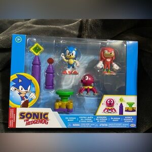 SONIC THE HEDGEHOG PLAYSET NEW!